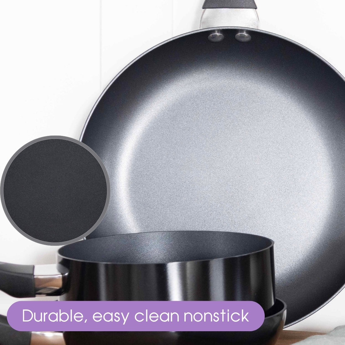 RACO Elite Nonstick 5 Piece Cookware Set