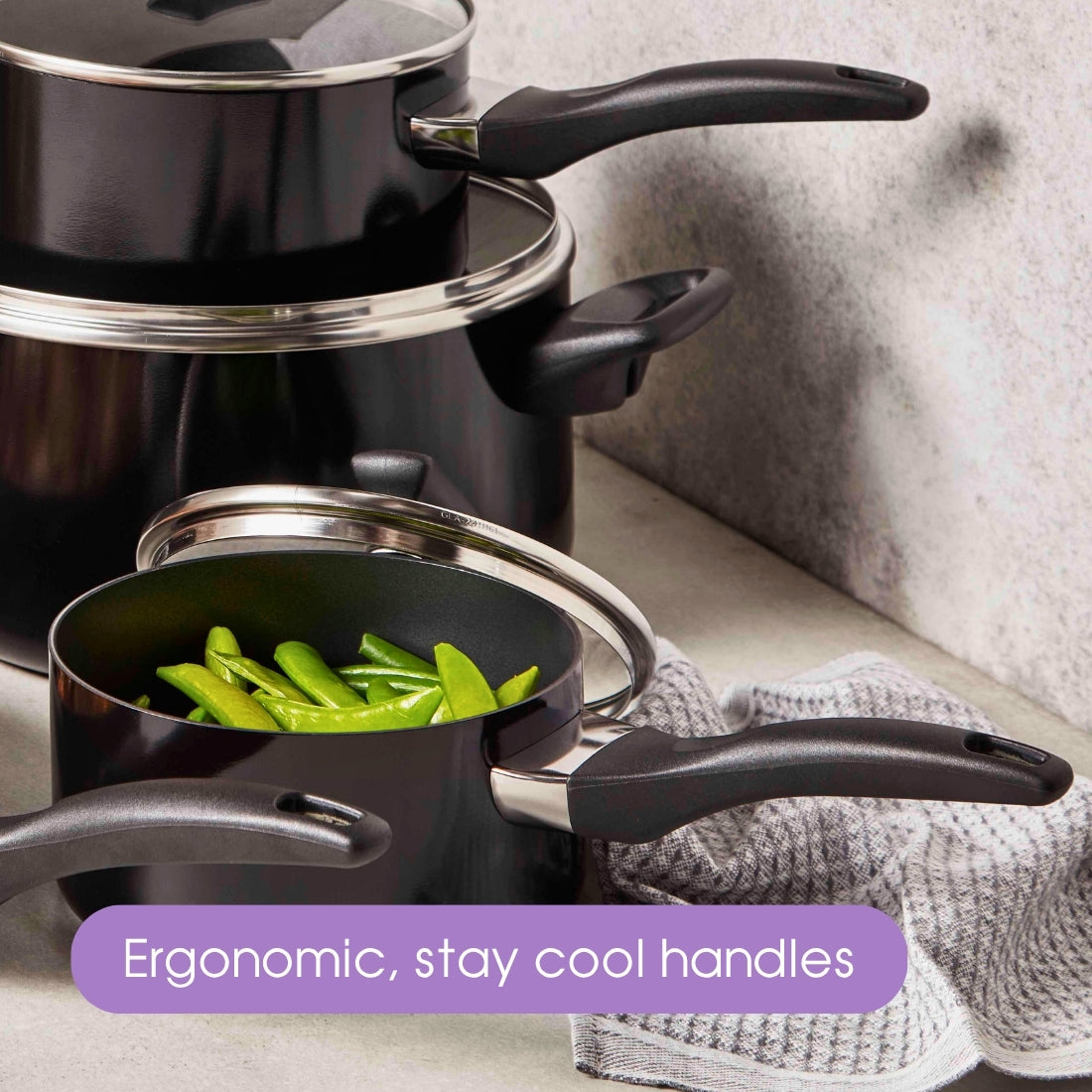 RACO Elite Nonstick 5 Piece Cookware Set