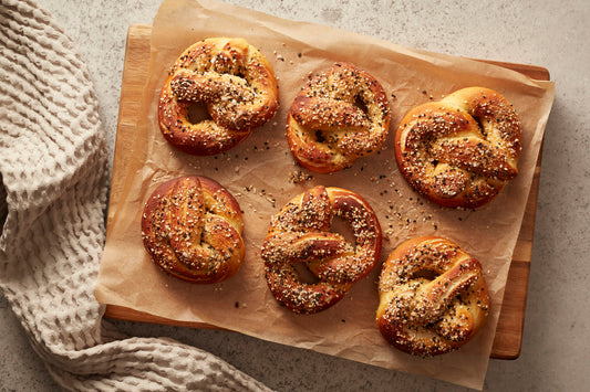 Seeded Pretzels