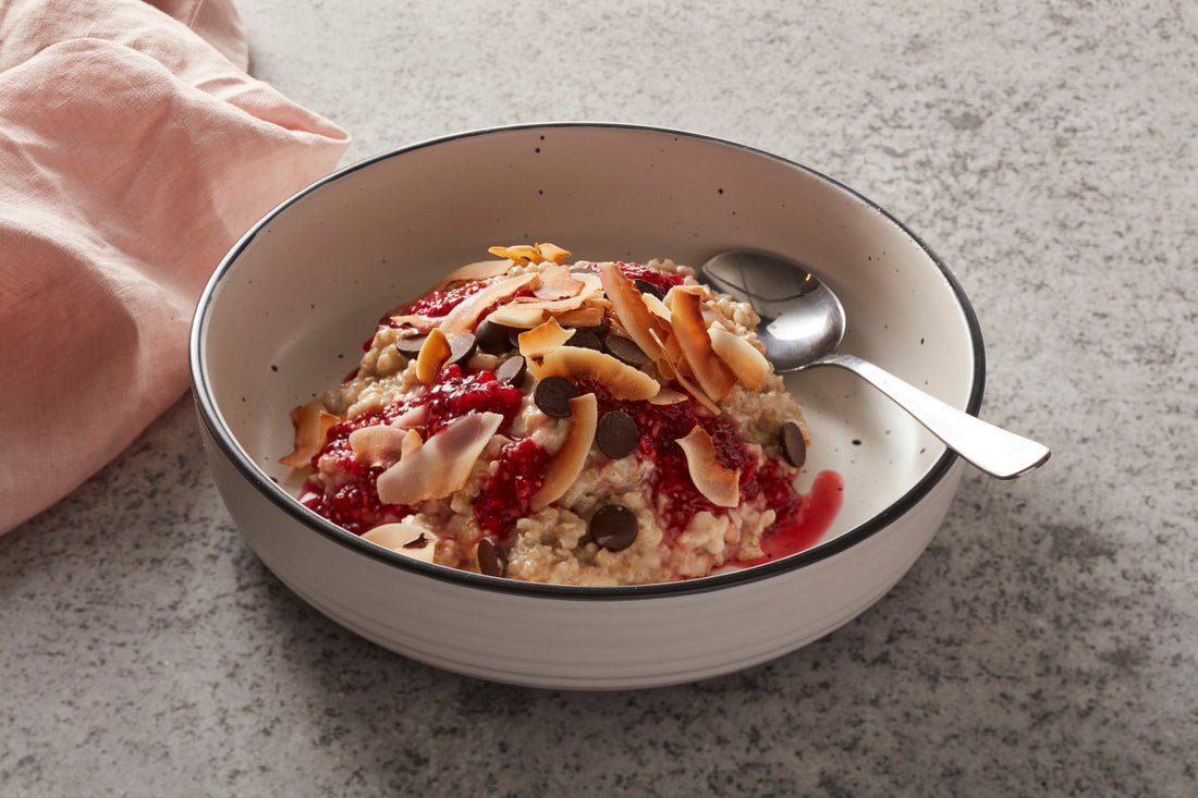 Lamington Brown Rice Breakfast Porridge