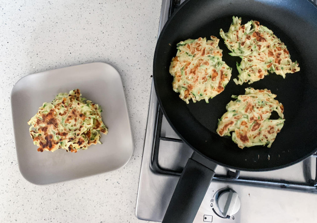 4 Ingredient Zucchini Fritters
