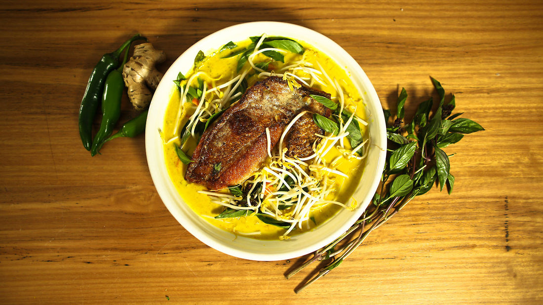 Ginger & Turmeric Snapper Curry