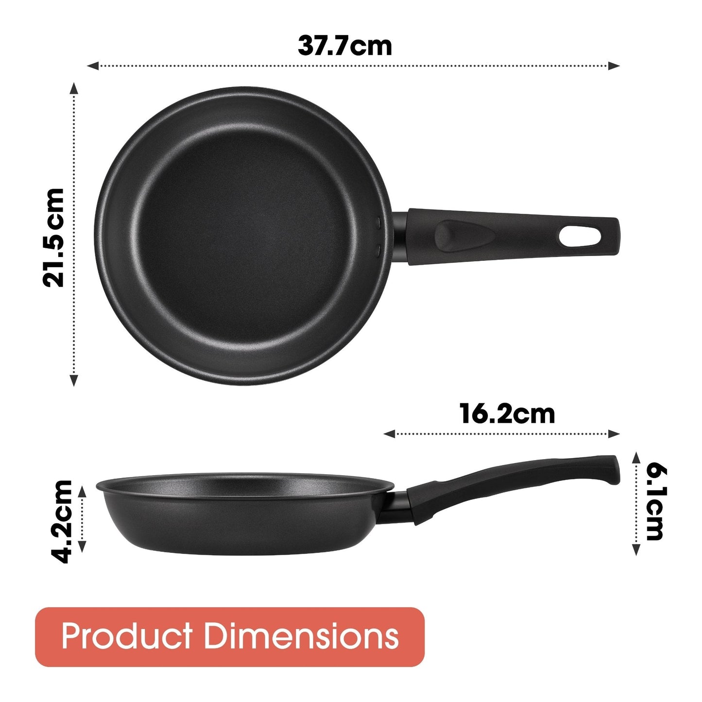 Raco Everyday Essentials Nonstick Induction Deep Open Frypan 20cm