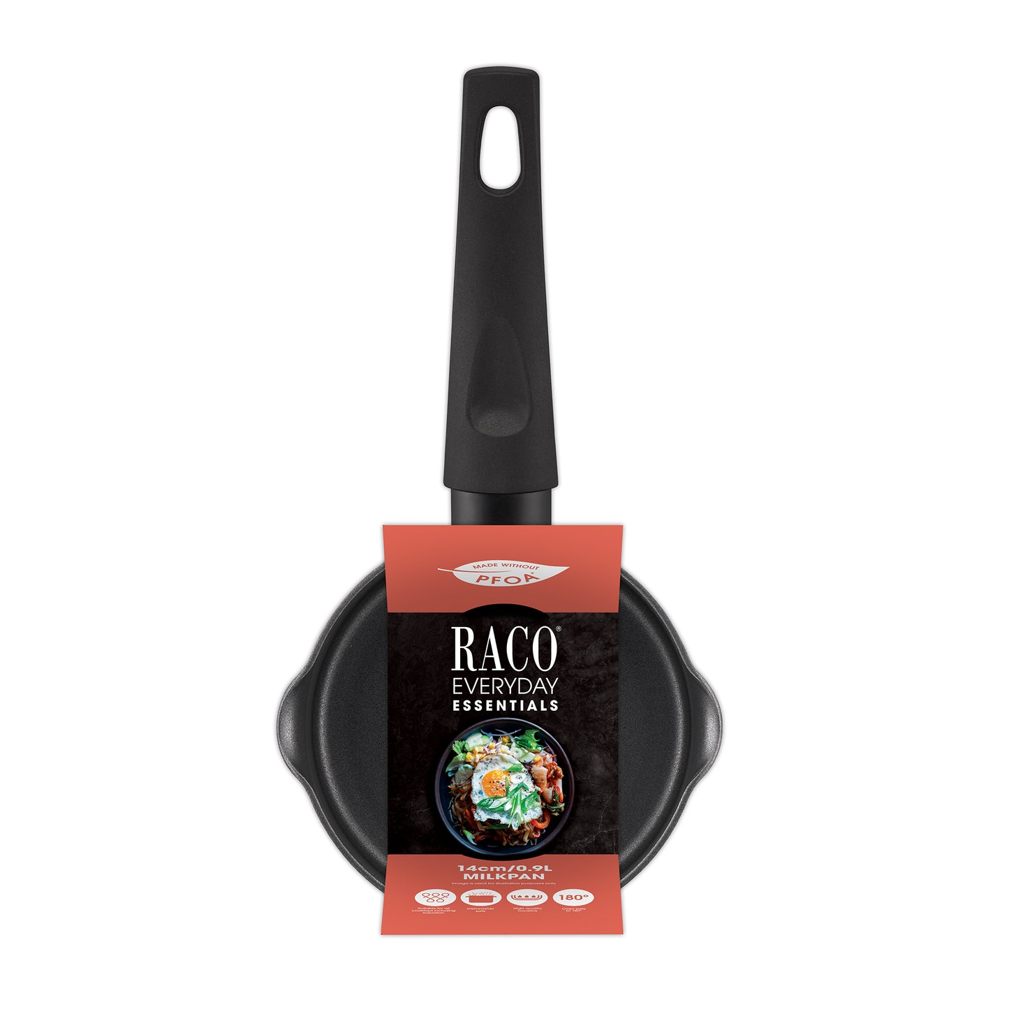 RACO Everyday Essentials Nonstick Induction Open Milkpan 14cm