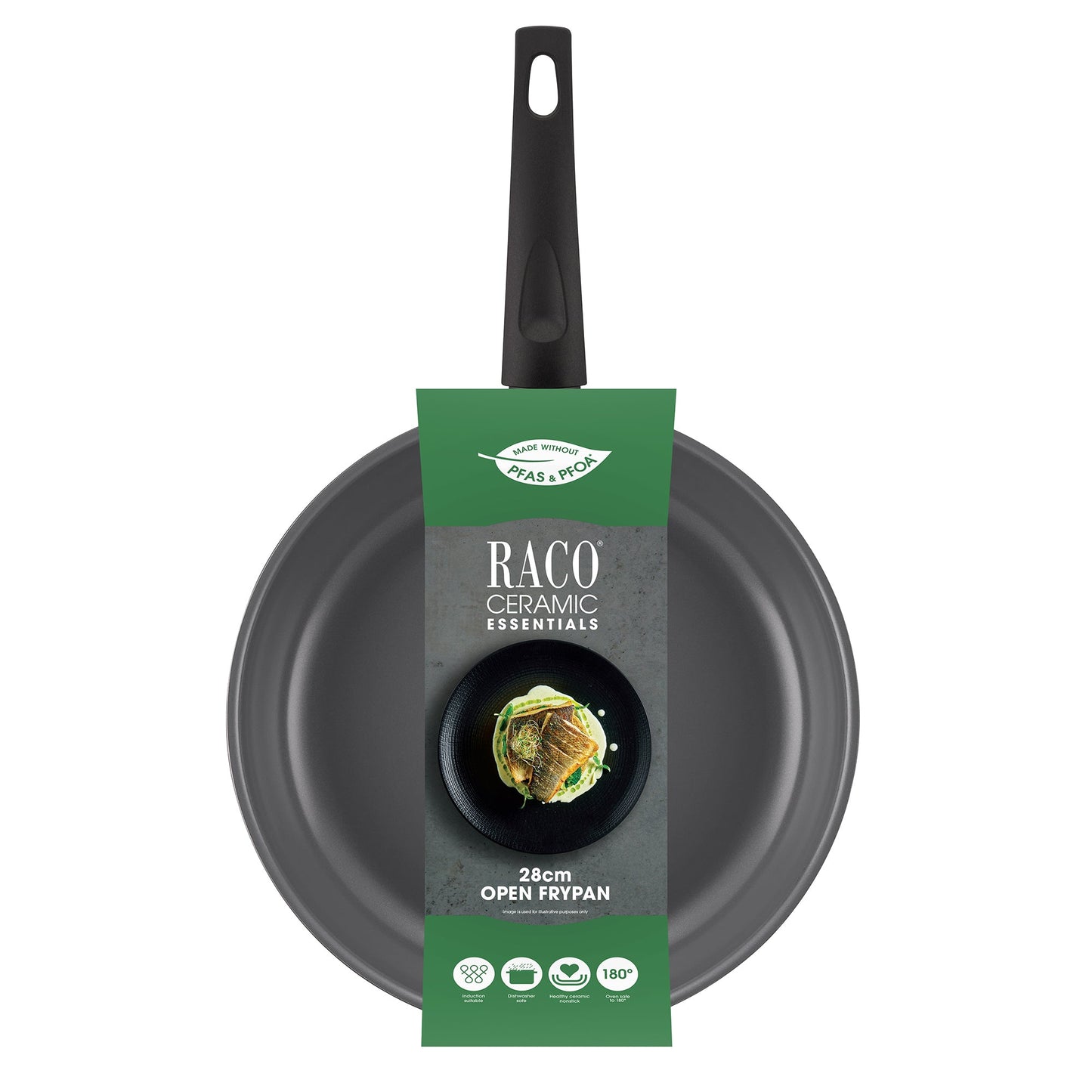 RACO Ceramic Essentials Induction Deep Open Frypan 28cm