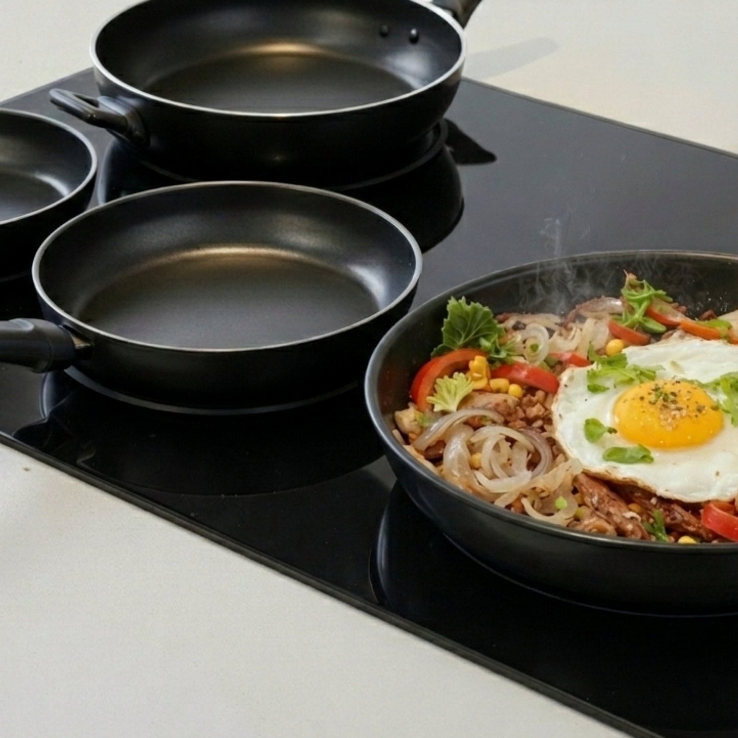 RACO Everyday Essentials Nonstick Induction Deep Open Frypan 32cm With Helper Handle