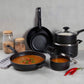RACO 9x Tougher Nonstick Induction 6 Piece Cookware Set