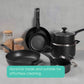 RACO 9x Tougher Nonstick Induction 6 Piece Cookware Set