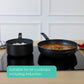 RACO 9x Tougher Nonstick Induction 6 Piece Cookware Set
