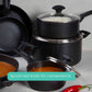 RACO 9x Tougher Nonstick Induction 6 Piece Cookware Set