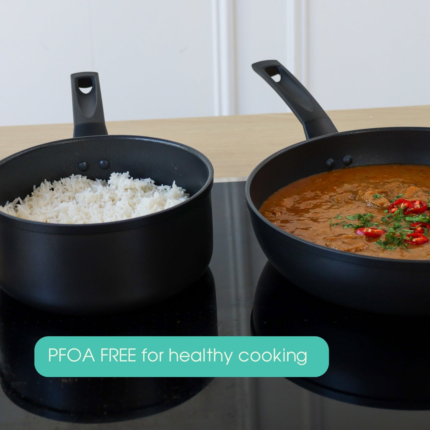 RACO 9x Tougher Nonstick Induction 6 Piece Cookware Set