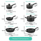 RACO 9x Tougher Nonstick Induction 6 Piece Cookware Set