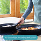 RACO Stoneforge Nonstick Induction Frypan Twin Pack 24cm & 28cm