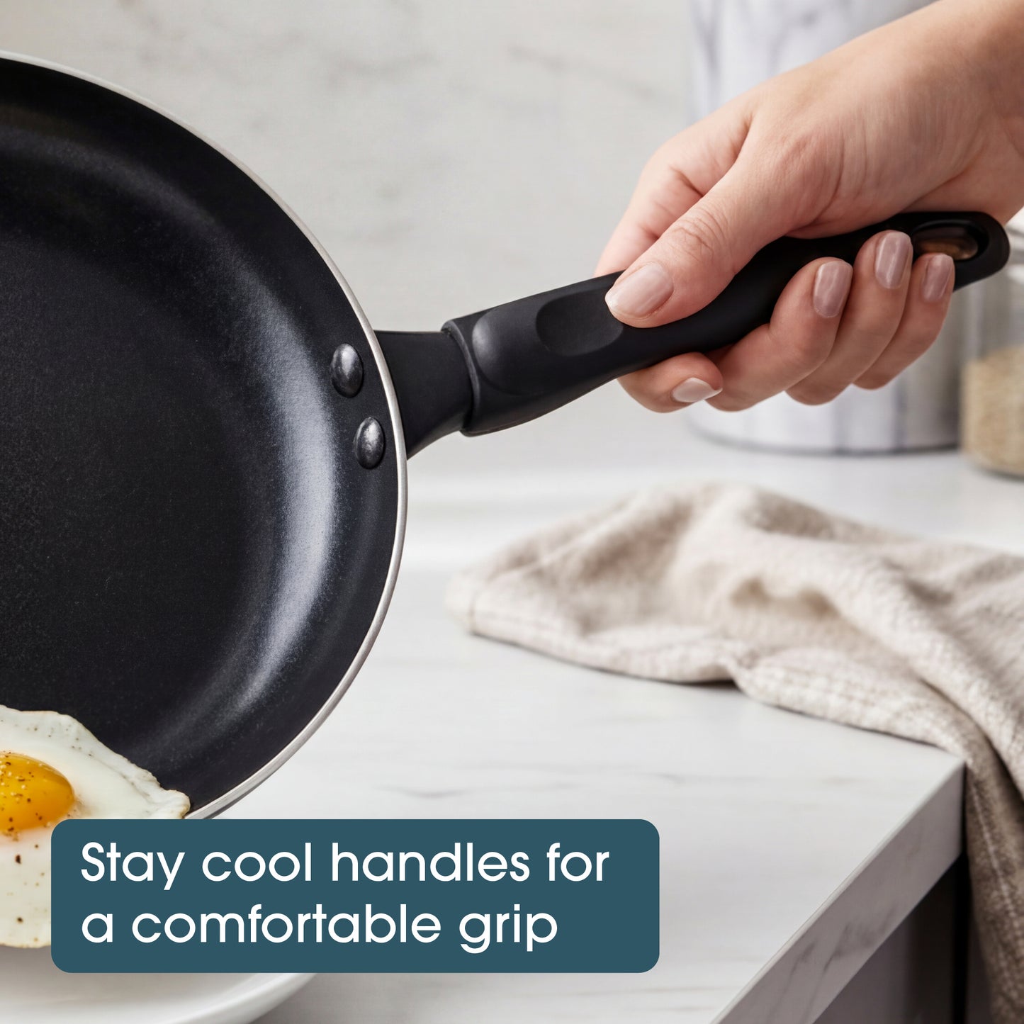 RACO SmartStart Ceramic Nonstick Induction Open Frypan 28cm Grey