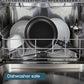 RACO SmartStart Ceramic Nonstick Induction Covered Saute with Helper Handle 30cm/5.7L Grey