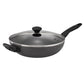 RACO SmartStart Ceramic Nonstick Induction Covered Stirfry with Helper Handle 30cm Grey