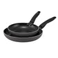 RACO SmartStart Ceramic Nonstick Induction Twin Pack Frypans 22cm/28cm Grey