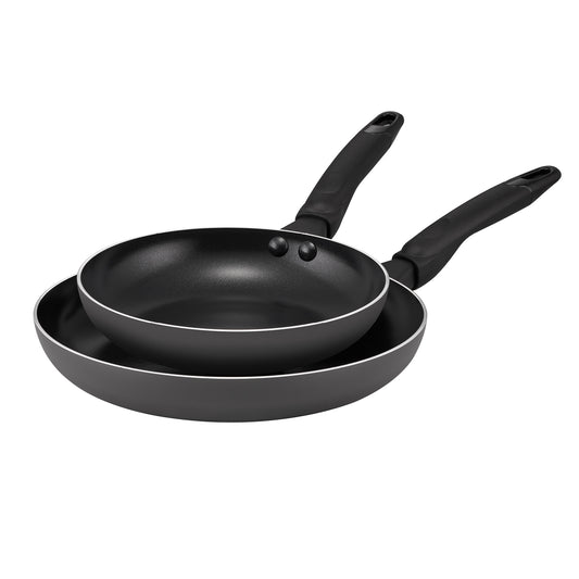 RACO SmartStart Ceramic Nonstick Induction Twin Pack Frypans 22cm/28cm Grey