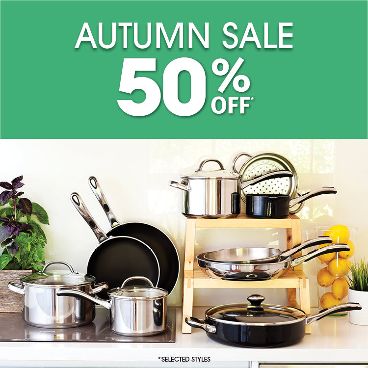 AUTUMN SALE 50% OFF SELECTED STYLES