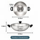 RACO SmartStart Stainless Steel Induction Covered Wok 32cm