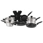 RACO SmartStart Duo Stainless Steel and Ceramic Induction 7 Piece Cookware Set