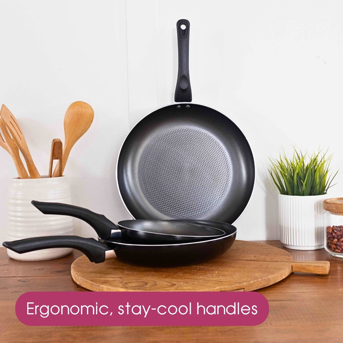 RACO Evolution Nonstick Induction 6 Piece Cookware Set