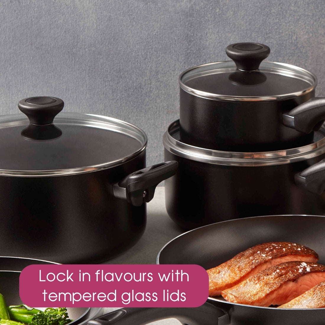 RACO Evolution Nonstick Induction 6 Piece Cookware Set