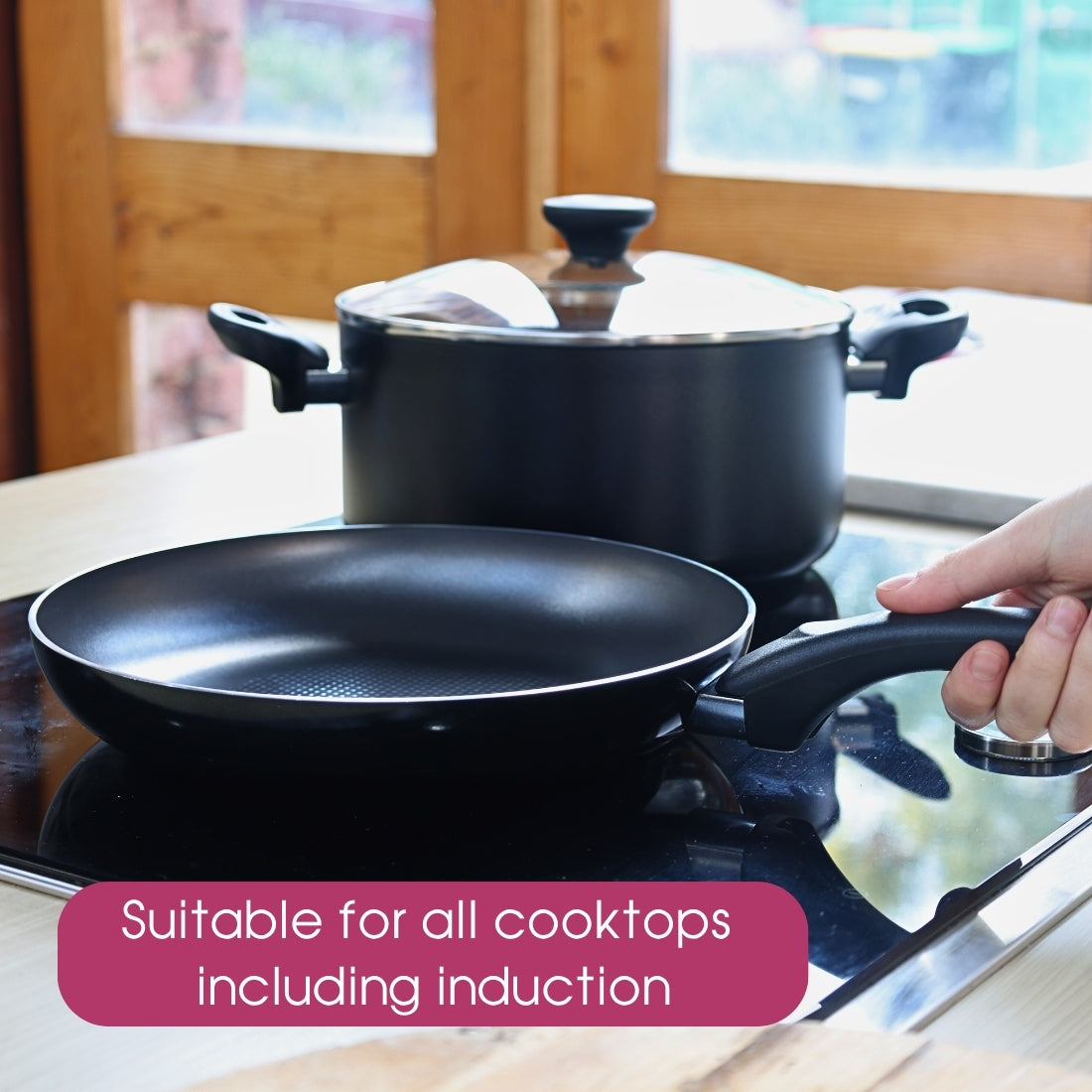 RACO Evolution Nonstick Induction 6 Piece Cookware Set