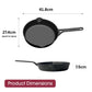 RACO Evercast Pre-Seasoned Cast Iron Open Frypan 24cm