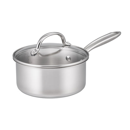 Raco Steel Essentials Stainless Steel Induction Covered Saucepan 18cm/1.9L