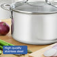 RACO Steel Essentials Stainless Steel Induction Covered Saucepot 20cm/3.8L