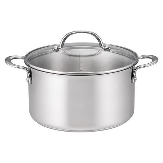 Raco Steel Essentials Stainless Steel Induction Covered Stockpot 24cm/5.7L