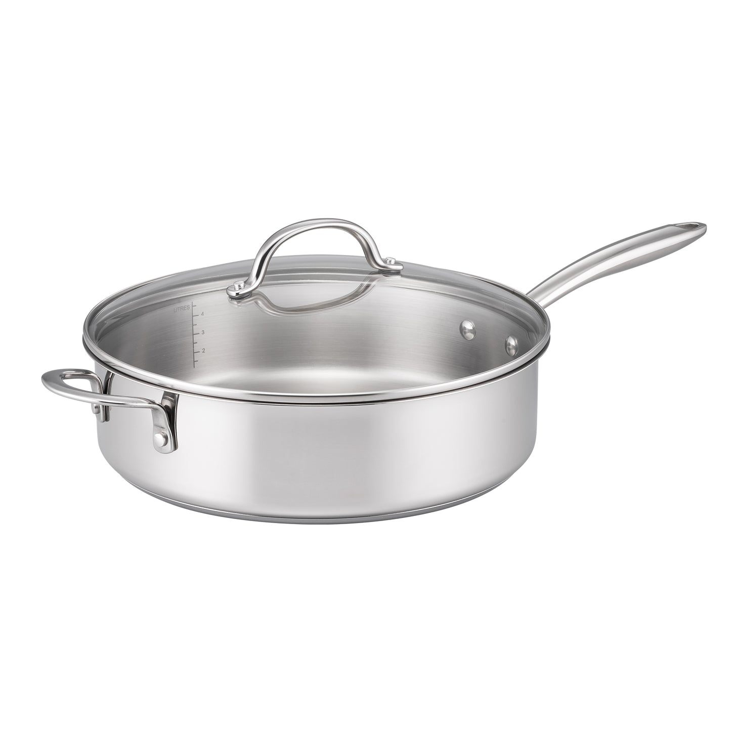 RACO Steel Essentials Stainless Steel Induction Covered Saute 30cm/5.7L