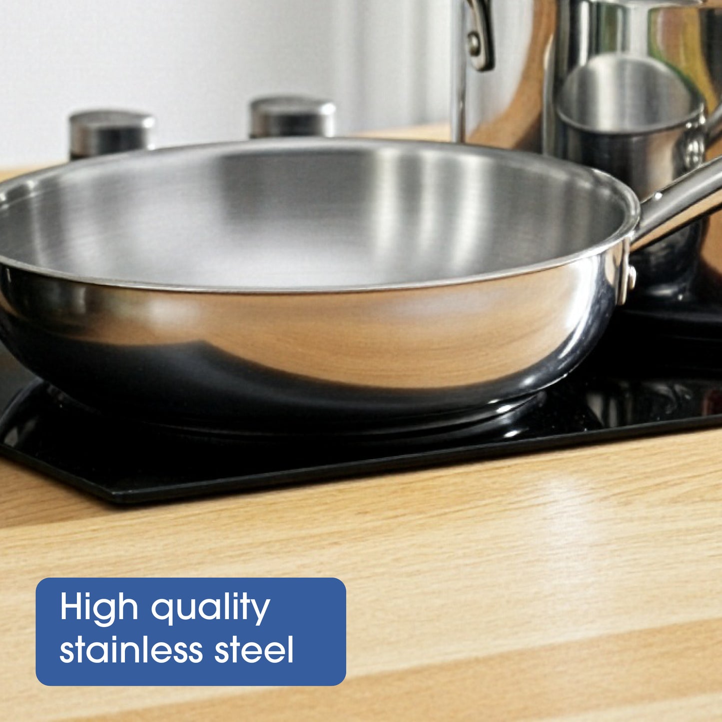 RACO Steel Essentials Stainless Steel Induction Covered Saucepan 14cm/0.9L