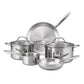 RACO Steel Essentials Stainless Steel Induction 5 Piece Cookware Set