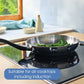 RACO Eversteel Stainless Steel Induction Frypan 30cm with helper handle