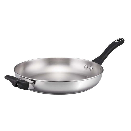 RACO Eversteel Stainless Steel Induction Frypan 30cm with helper handle
