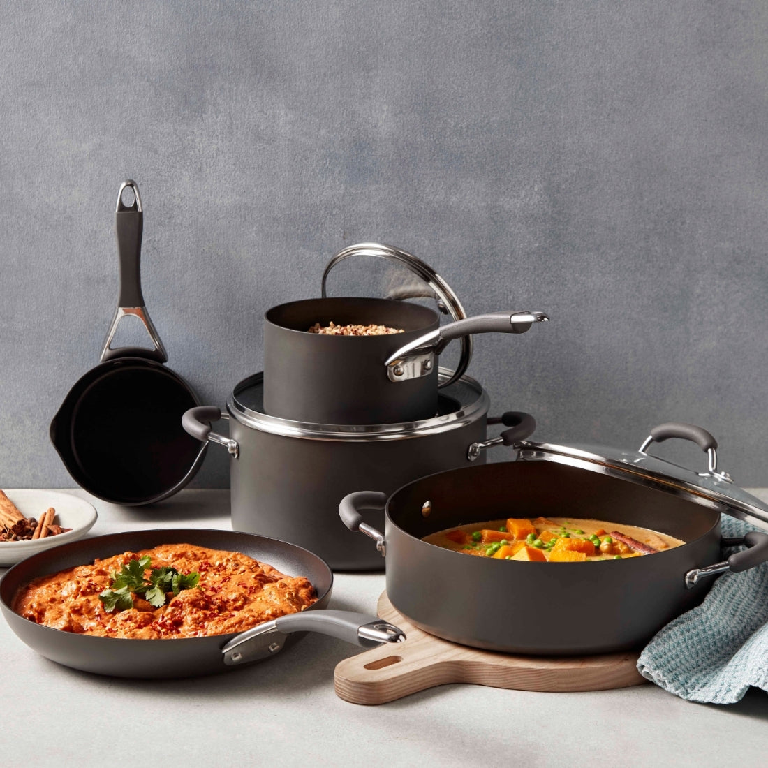 RACO Reliance Nonstick Induction 5 Piece Cookware Set