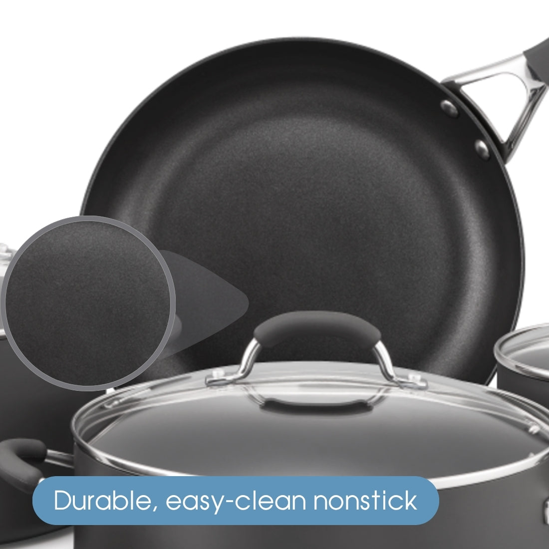 RACO Reliance Nonstick Induction 5 Piece Cookware Set
