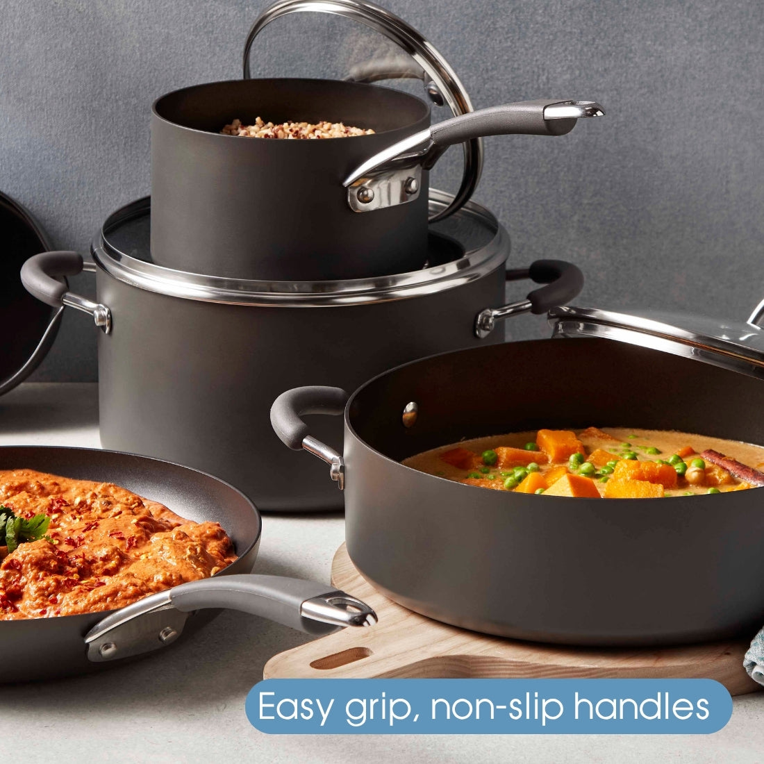 RACO Reliance Nonstick Induction 5 Piece Cookware Set