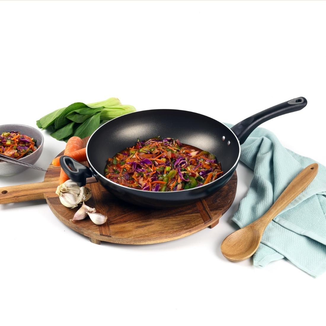 RACO Complete Nonstick Induction Open Stirfry 30cm