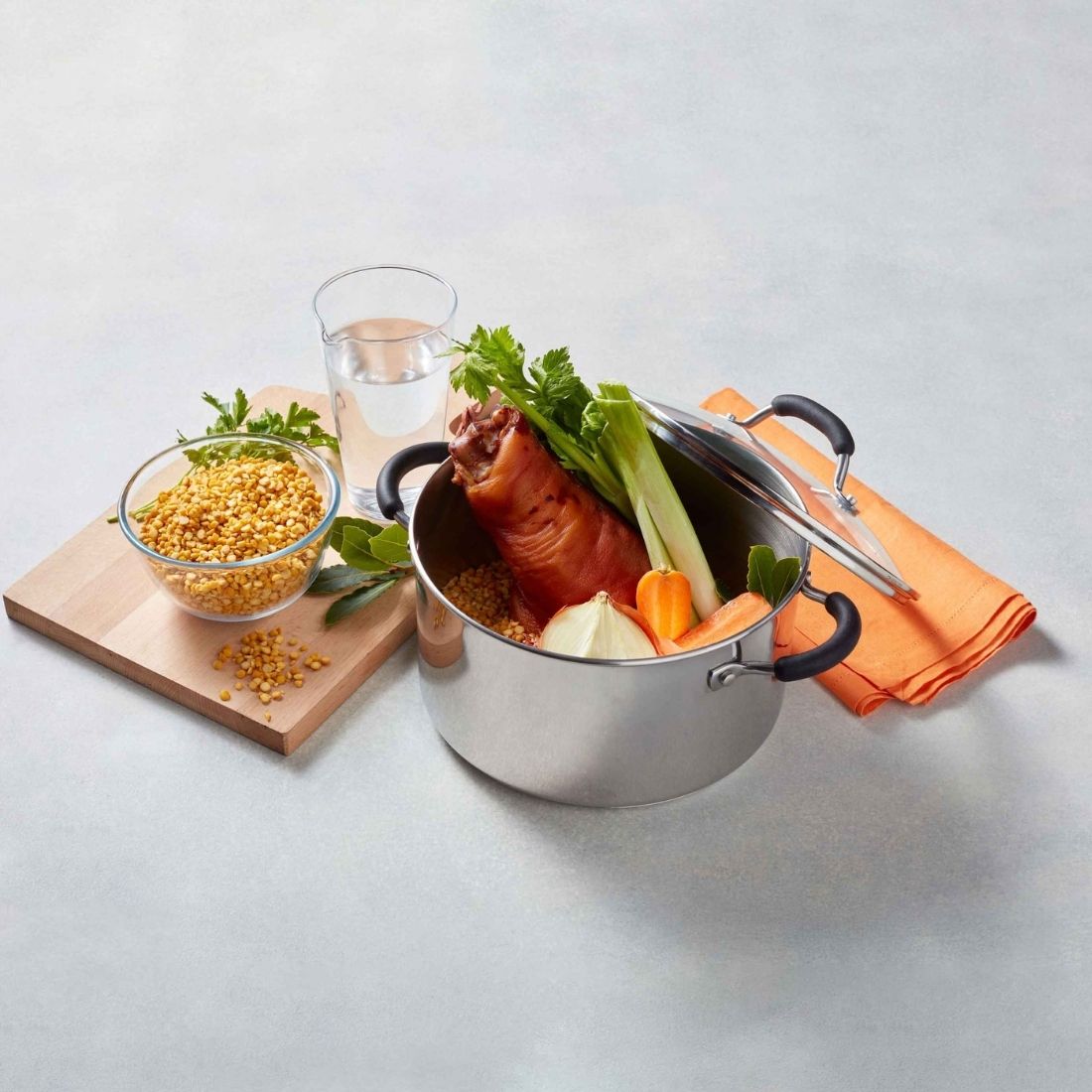 RACO Contemporary Stainless Steel Induction Cook & Stock Pack