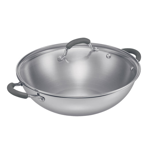 RACO Reliance Stainless Steel Induction Covered Wok 32cm