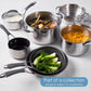 RACO Reliance Nonstick Induction 3 Piece Starter Cookware Set