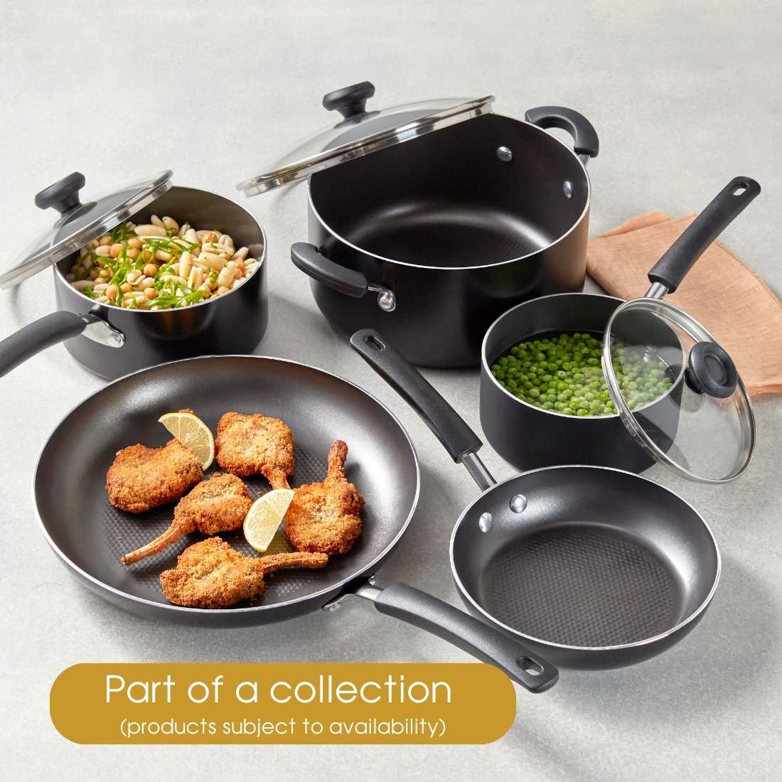 RACO Smartstart Nonstick Induction 3 Piece Cookware Set
